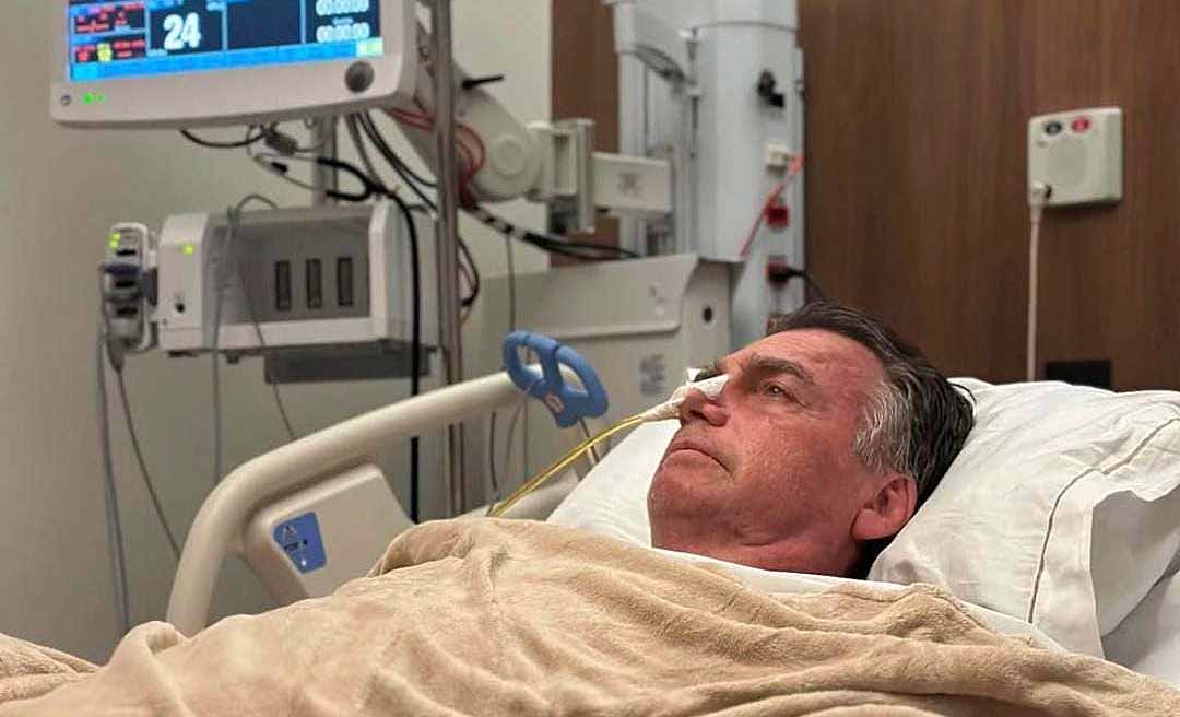 Bocalom publica foto de Bolsonaro em hospital e diz: “Deus está contigo!”