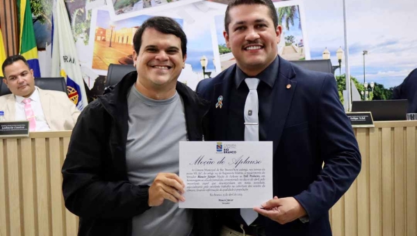 Reconhecimento pelo trabalho: Câmara de Rio Branco homenageia jornalistas com Moção de Aplauso