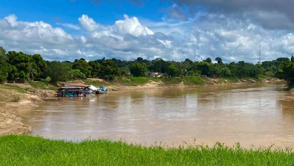 Rio Acre sobe quase um metro e meio em 24 horas na Capital: “Resultado das chuvas e grande volume de água na bacia”