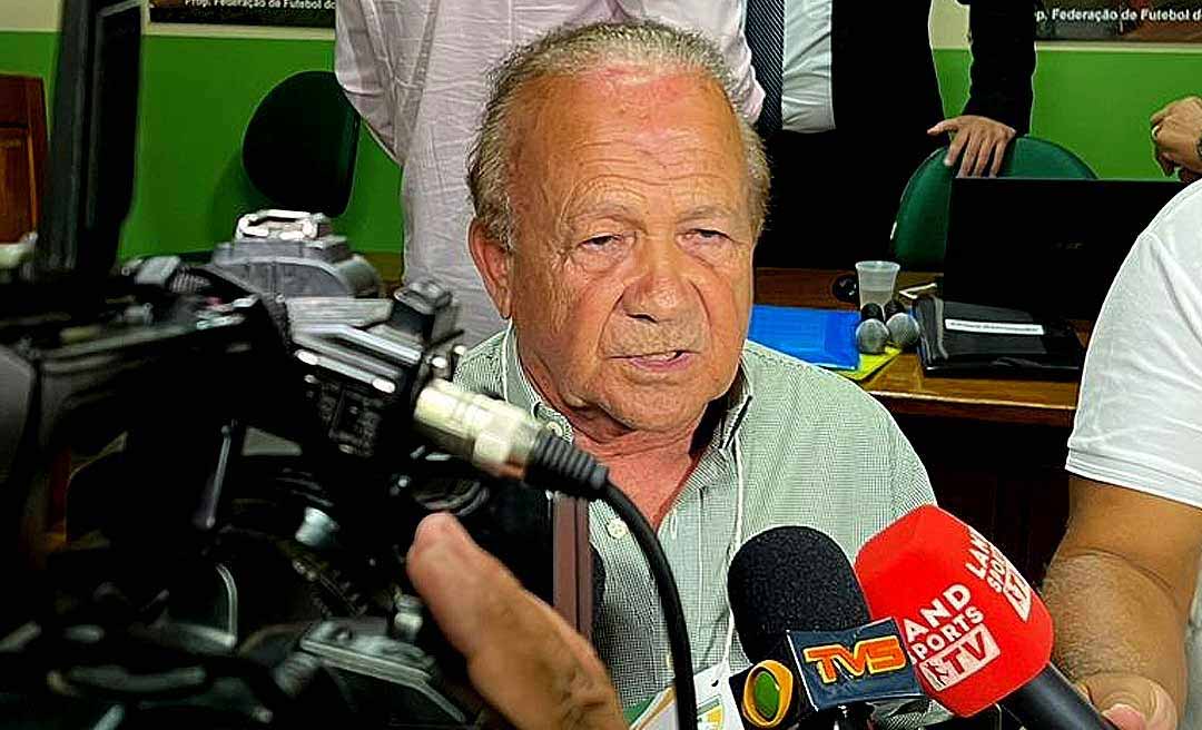 Morre Toniquin, presidente da Federação de Futebol do Acre e vice da CBF