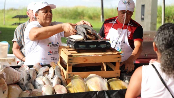 Feira do Peixe movimenta a economia local em 12 municípios acreanos com apoio do Sebrae