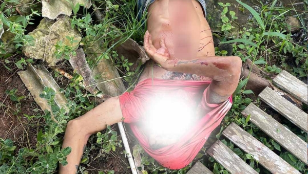 Corpo é encontrado com sinais de violência na Praia do Gado, em Boca do Acre