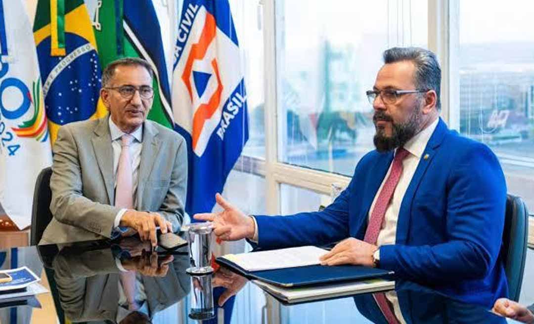 Senador Alan Rick articula solução definitiva para o fim dos lixões no Acre em reunião com ministro Waldez Góes