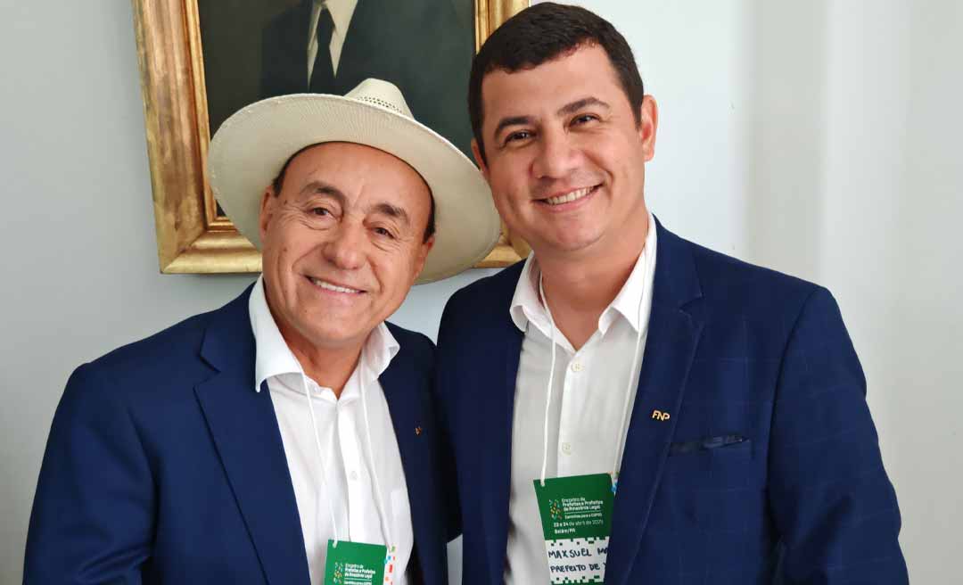 Em Belém, Tião Bocalom participa de encontro com prefeitos para discutir COP30