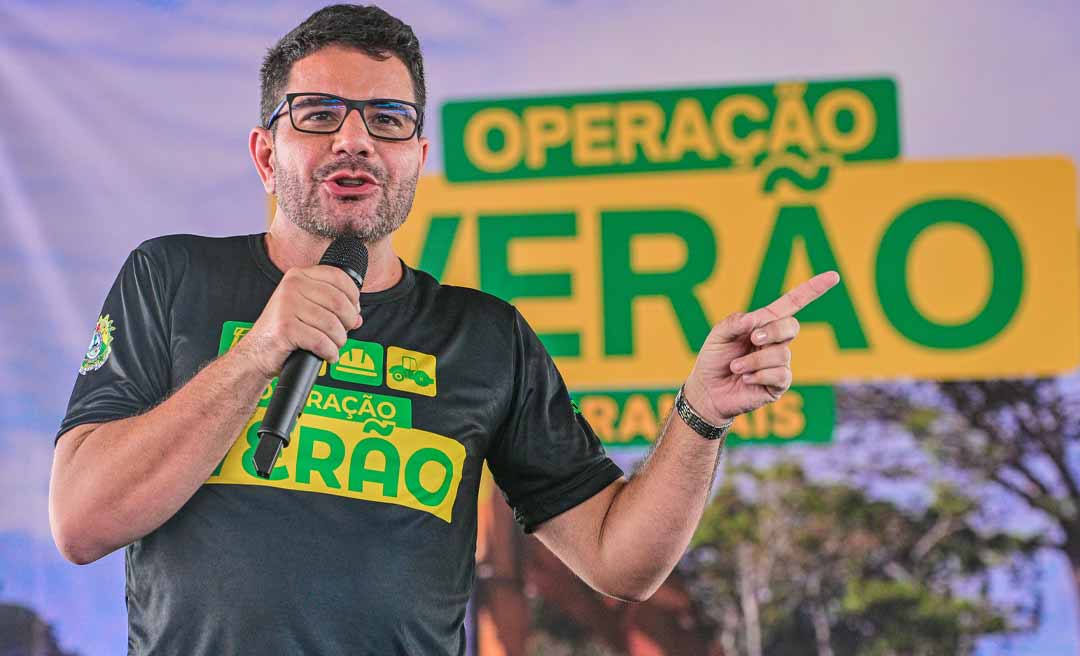 Refutando críticas da oposição, Gladson lança Operação Verão 2025 com investimentos de mais de R$ 600 milhões em obras