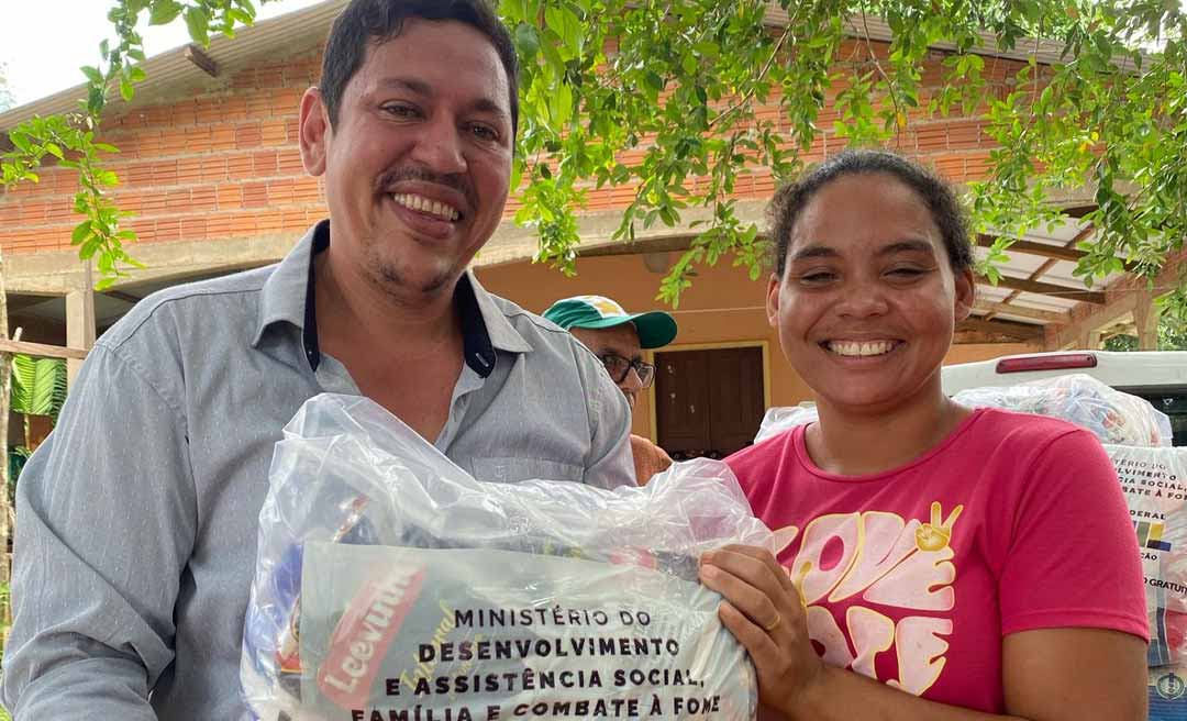 Governo Lula inicia entrega mais de 4 mil cestas básicas a agricultores familiares afetados pelas cheias no Acre