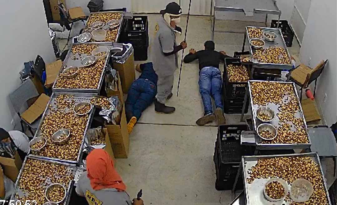 Dois suspeitos por render e assaltar funcionários de fábrica de castanhas e temperos são presos