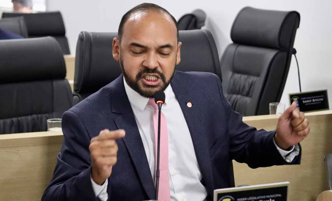 “Não vou me acanalhar!”, desabafa vereador João Paulo sobre falta de respostas da Prefeitura de Rio Branco às suas indicações