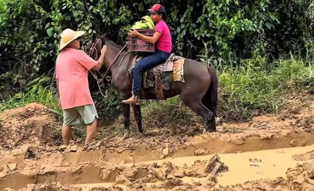 Eber Machado denuncia precariedade do ramal Vai se Ver, na Transacreana: “É inadmissível esse abandono!”