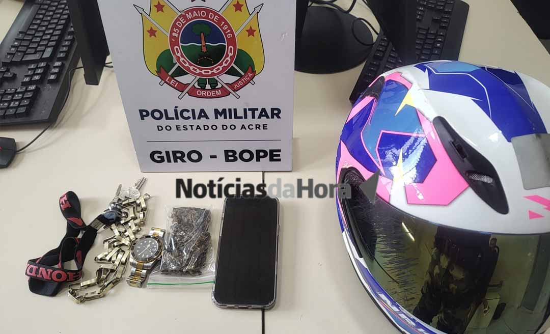 GIRO do BOPE prende traficante em flagrante durante venda de drogas na região da Baixada da Sobral