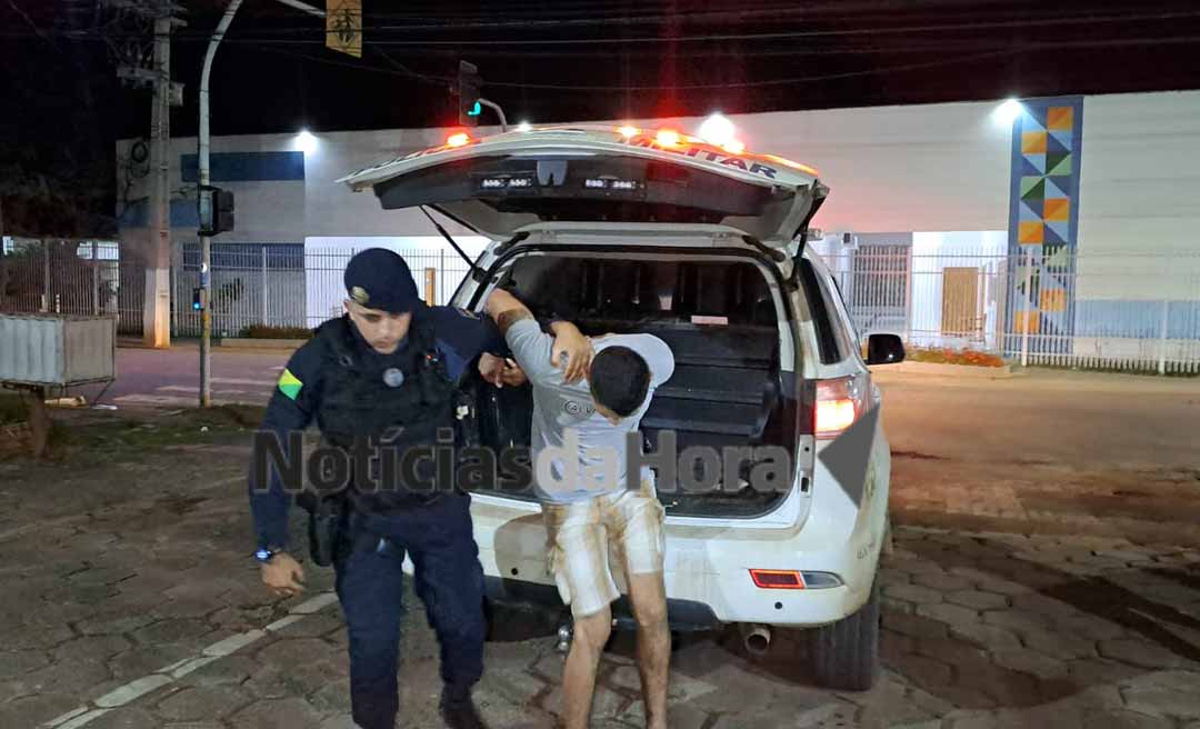 Força Tática do 2° Batalhão prende liderança de facção criminosa foragida da Justiça em Rio Branco