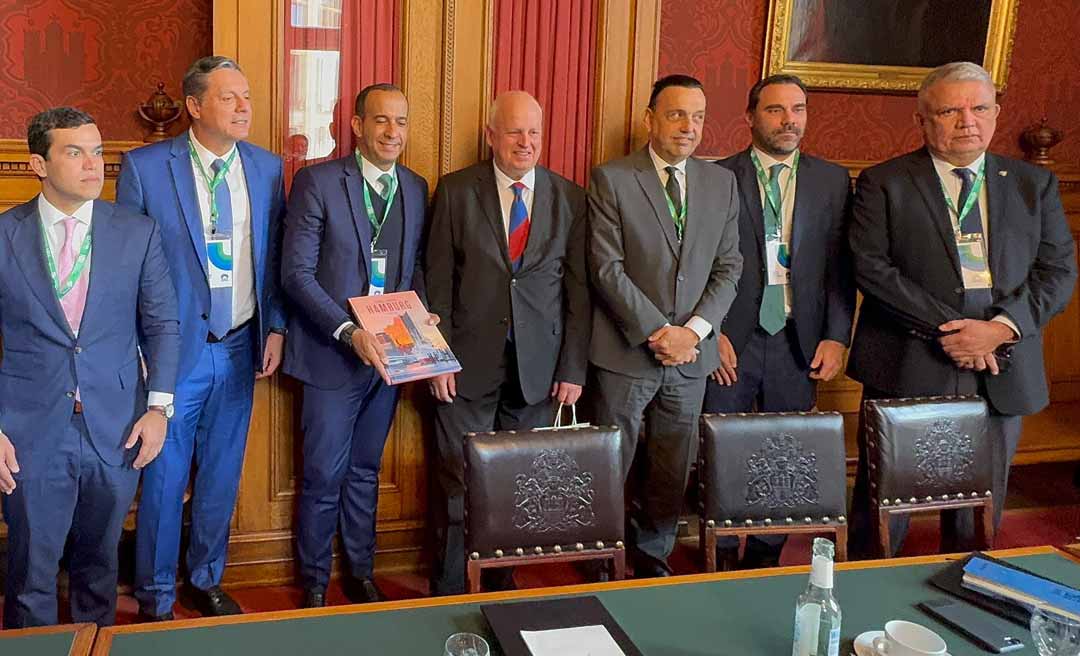 Petecão participa de missão na Europa e defende investimentos em tecnologias para modernizar a infraestrutura no Acre