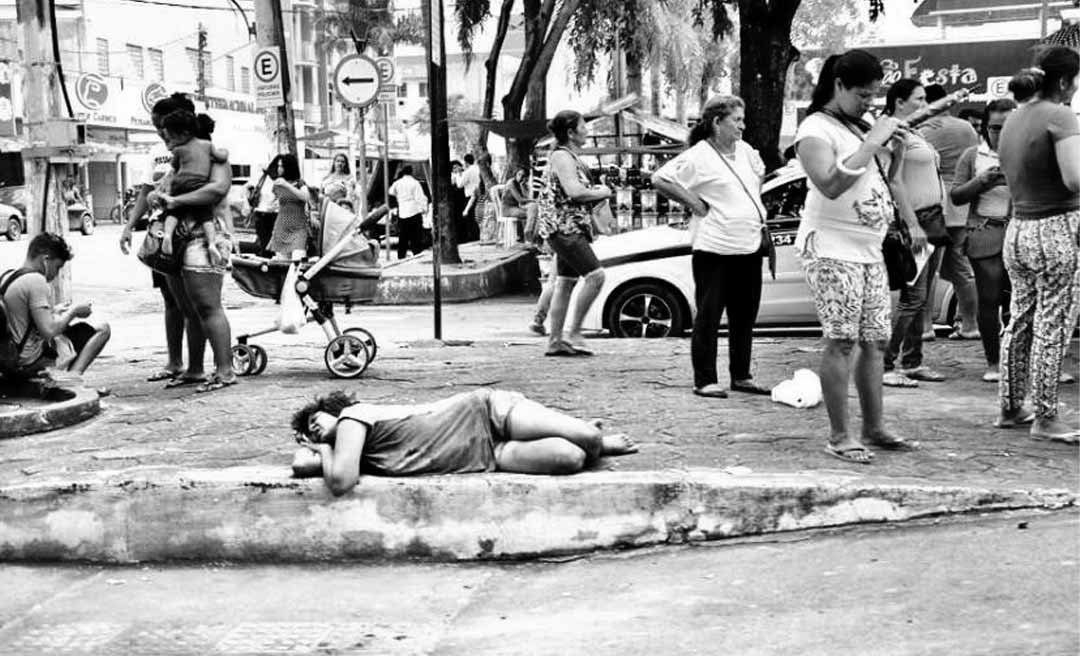 A face feminina de um câncer social: Mais de 100 mulheres vivem nas ruas de Rio Branco enquanto políticas públicas falham em romper o ciclo dos “invisíveis”