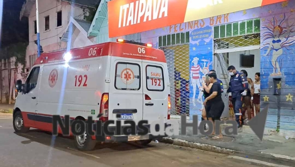 Dupla em motocicleta atira contra clientes em bar na Gameleira, 2° Distrito de Rio Branco