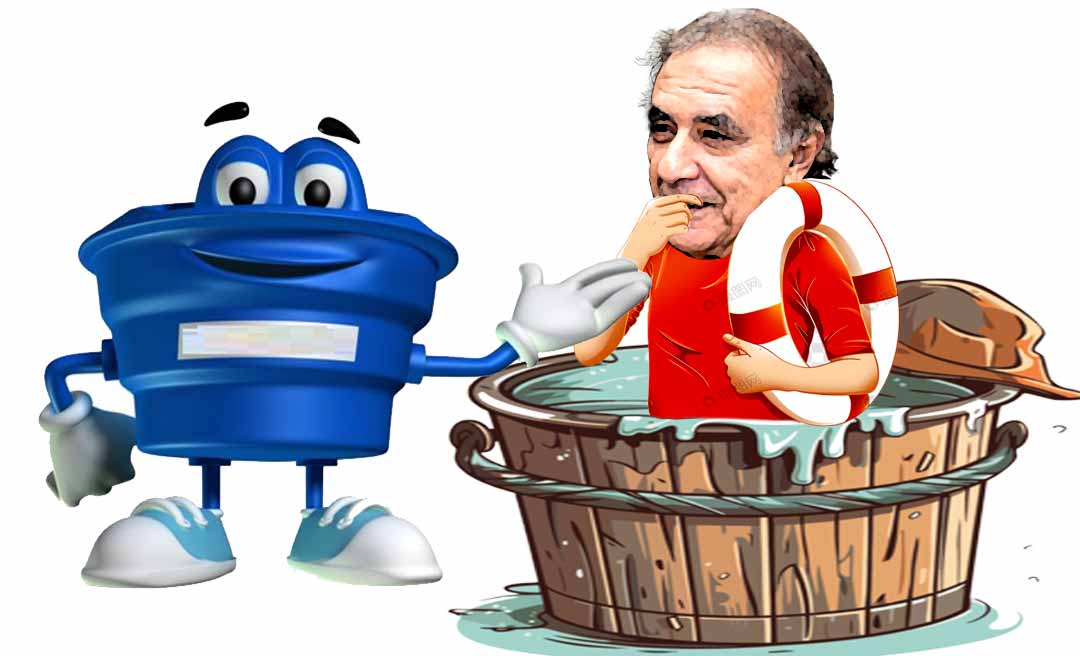 Em suas andanças, o presidente do Saneacre deixa claro que com ele não há bico seco nem pinga-pinga