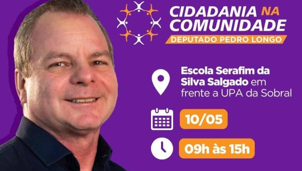 Gabinete de Pedro Longo leva ação social com diversos serviços à população da Sobral