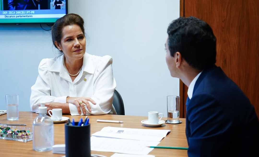 De olho em 2026, Mara Rocha se reúne com presidente nacional do Republicanos