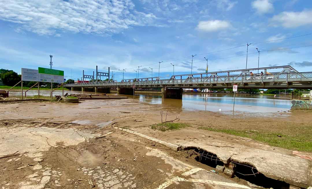 Rio Acre registra menos de seis metros nesta sexta-feira na Capital, alerta Defesa Civil