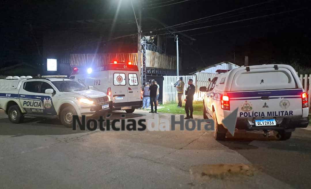 Polícia Militar neutraliza dupla após ataque a tiros no bairro da Base, área central de Rio Branco