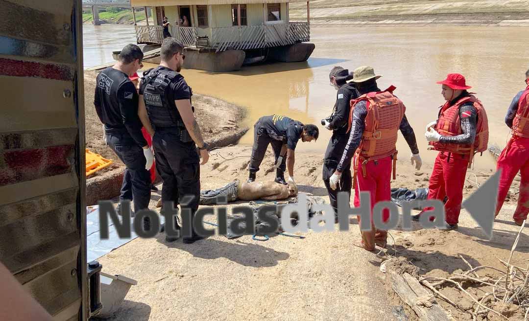 Corpo é encontrado no Rio Acre e pode ser de suspeito morto em confronto com a polícia na Capital