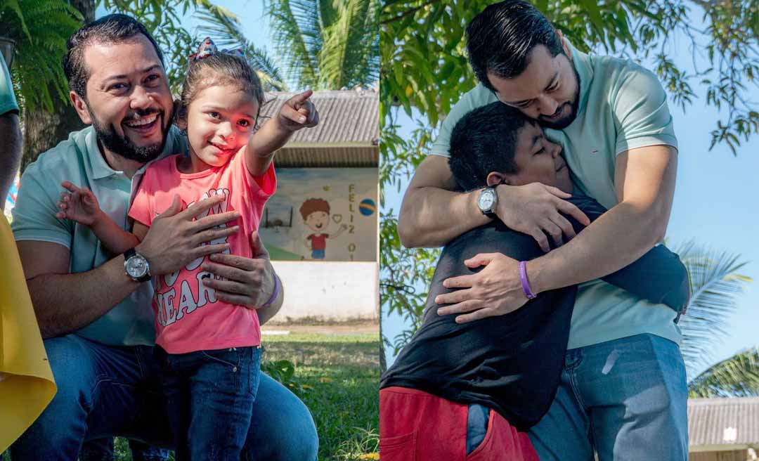 Jarude destina R$ 100 mil para ampliar sessões de equoterapia a crianças autistas em Senador Guiomard