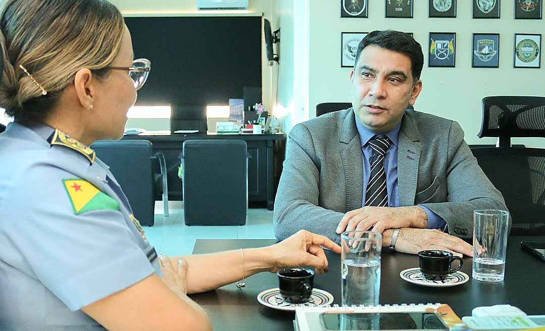 Samir Bestene convida comandante-geral da PMAC para audiência sobre a implementação da Guarda Municipal na Capital acreana