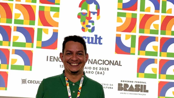 Produtor cultural acreano Romário Feitosa marca presença no I Enescult e fortalece a voz da Amazônia na política cultural nacional