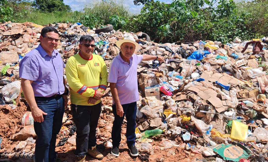 Bocalom visita Assis Brasil em seu aniversário de 49 anos e reforça compromisso com solução para resíduos sólidos