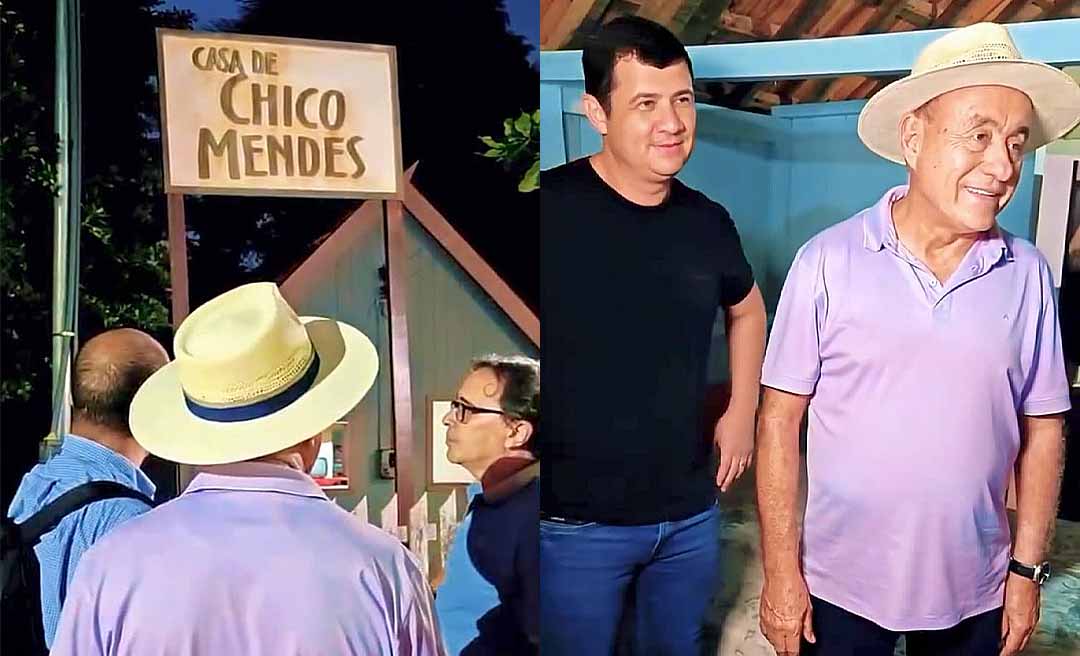 Bocalom visita a Casa de Chico Mendes em Xapuri e diz: “Um dos grandes personagens da nossa história”