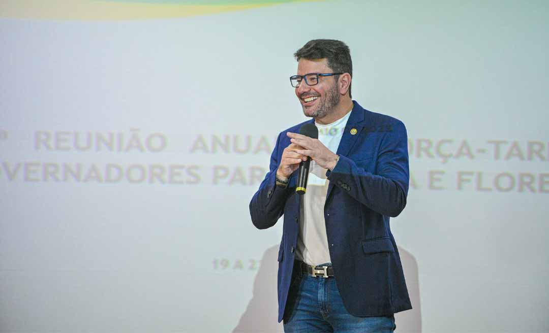 Camelí define reunião da GCF Task Force no Acre como oportunidade para mostrar potencialidades do estado para o mundo