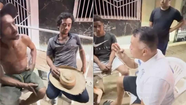 Eber Machado ouve pessoas em situação de rua e pede criação de centro de recuperação: “Eles querem ser tratados, acolhidos”