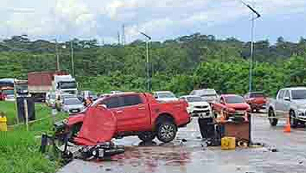 Morre a terceira vítima atingida por caminhonete dirigida por Talysson Duarte em abril na Via Verde