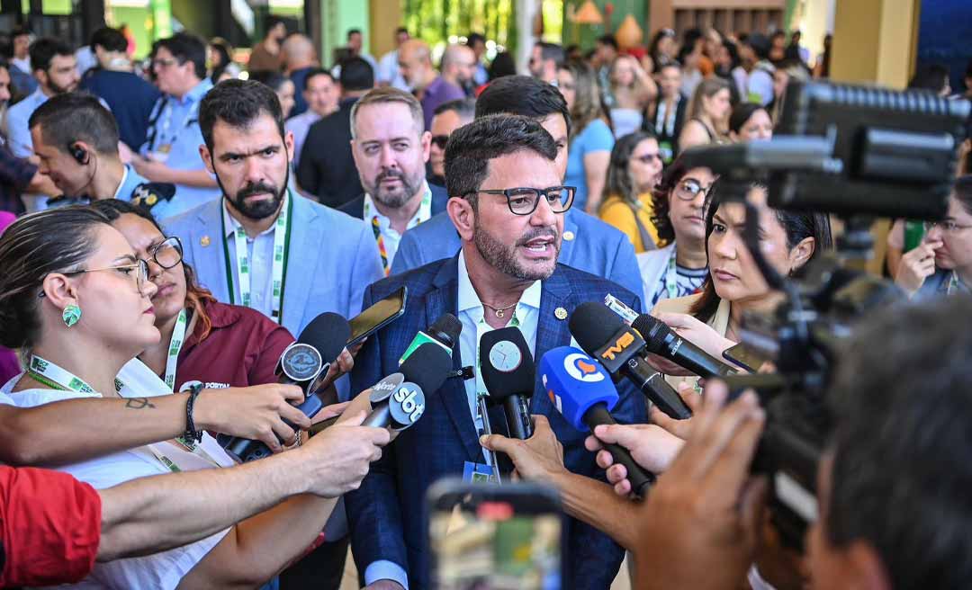 Na 15ª Reunião Anual do GCF, Gladson deixa o discurso do agronegócio de lado e fala em ‘nova economia florestal’