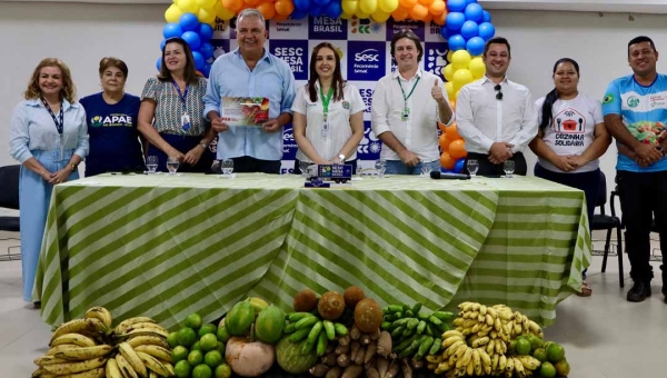 Agricultura Familiar e Solidariedade: PAA entrega em Rio Branco alimentos ao Sesc Mesa Brasil com emenda do senador Petecão