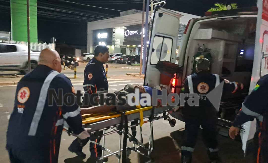 Idoso é atropelado na Vila Ivonete; condutora do veículo é médica e prestou os primeiros socorros