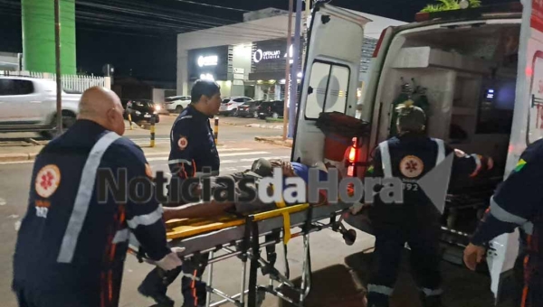 Idoso é atropelado na Vila Ivonete; condutora do veículo é médica e prestou os primeiros socorros