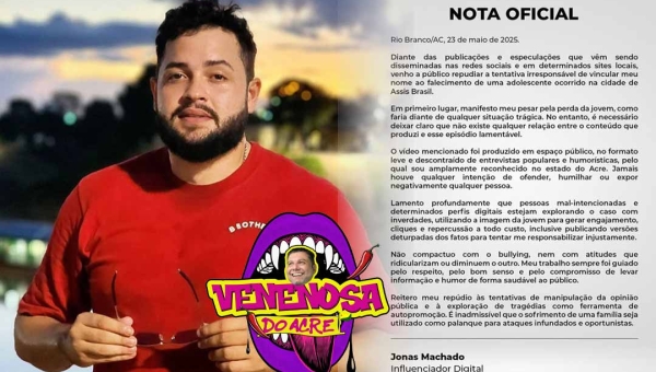 “Humor saudável, segundo ele” — Jonas Machado se defende com nota, mas internautas não compram a piada