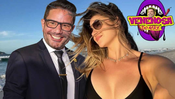 Quem é a loira misteriosa que roubou a cena (e um beijo) do governador Gladson Cameli?