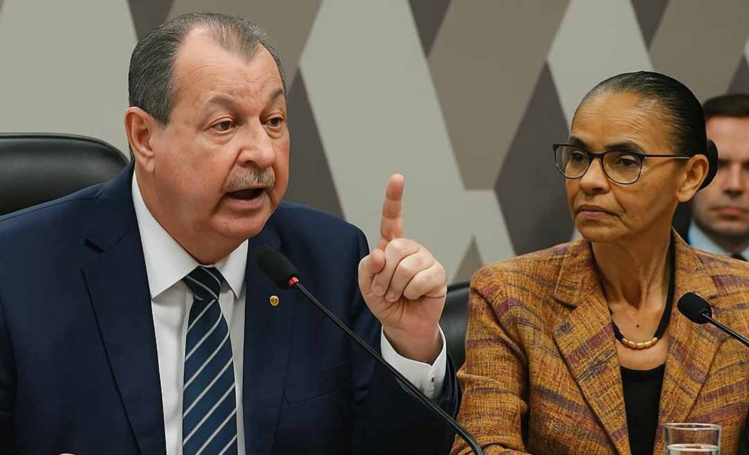Senador Omar Aziz defende pavimentação da BR-319 e critica ministra Marina Silva em audiência no Senado