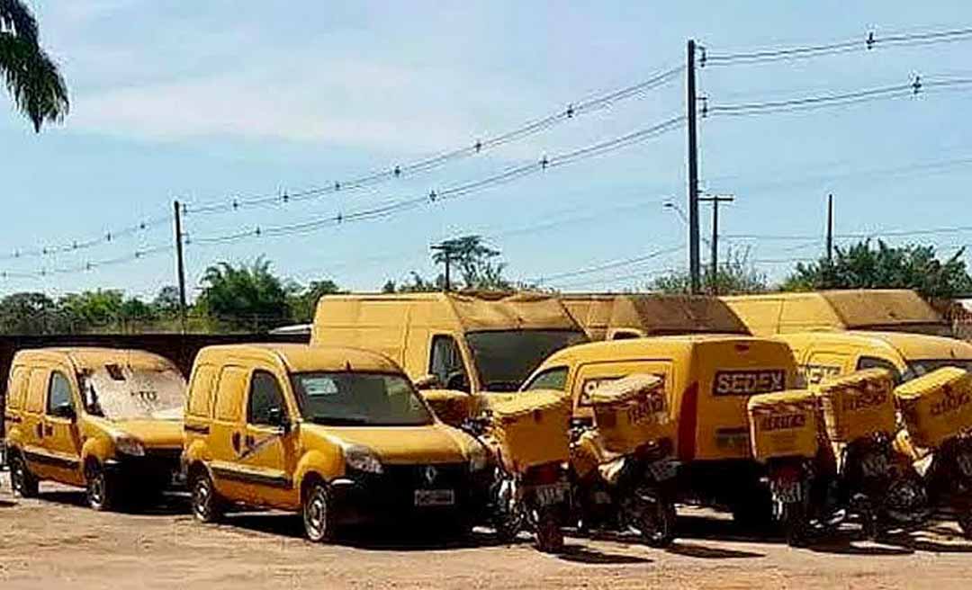Correios realiza leilão eletrônico de veículos no Acre; serão leiloados 14 veículos, 16 motocicletas e 4 reboques