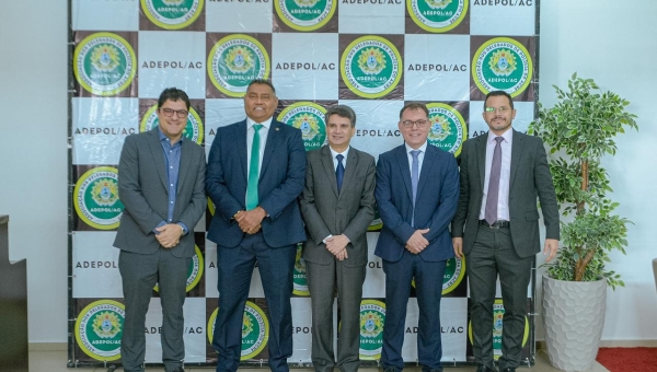 Prefeitura de Rio Branco prestigia posse da nova diretoria da Associação dos Delegados e Policiais Civis do Acre