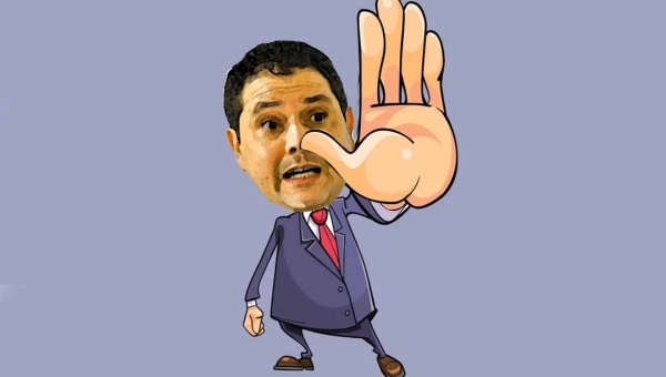 João Marcos Luz deixa claro que a comunidade só pode falar se for para concordar com ele