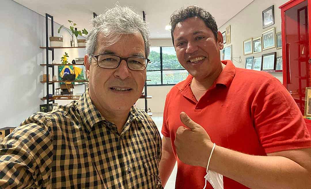 Cesário Braga quer voltar a ser presidente do PT, mas Jorge Viana é contra