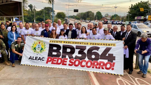 Gladson Cameli destaca união política em defesa da BR-364 durante café da manhã no Lago do Amor