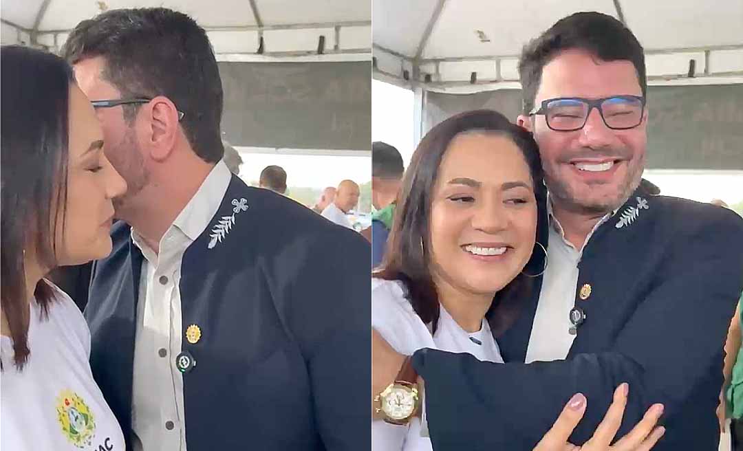 Ao avisar que Mailza é sua candidata a governadora, Gladson diz: “A Mailza é leal, é guerreira”