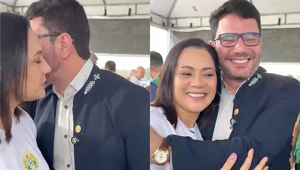 Ao avisar que Mailza é sua candidata a governadora, Gladson diz: “A Mailza é leal, é guerreira”