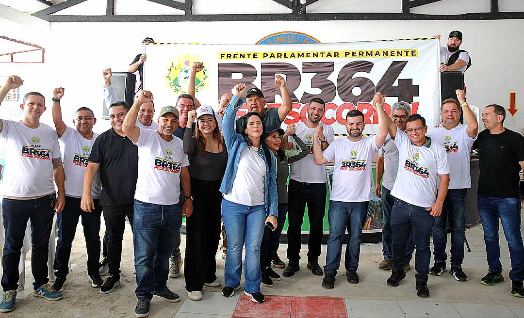 Presidente da Aleac, parlamentares e autoridades do Juruá cobram reconstrução da BR-364 durante visita a trechos críticos