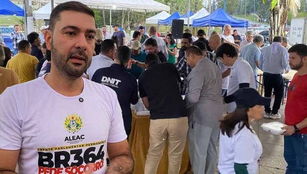 Nicolau Júnior destaca importância da BR-364: “Sentido social e econômico para o desenvolvimento do nosso Acre”