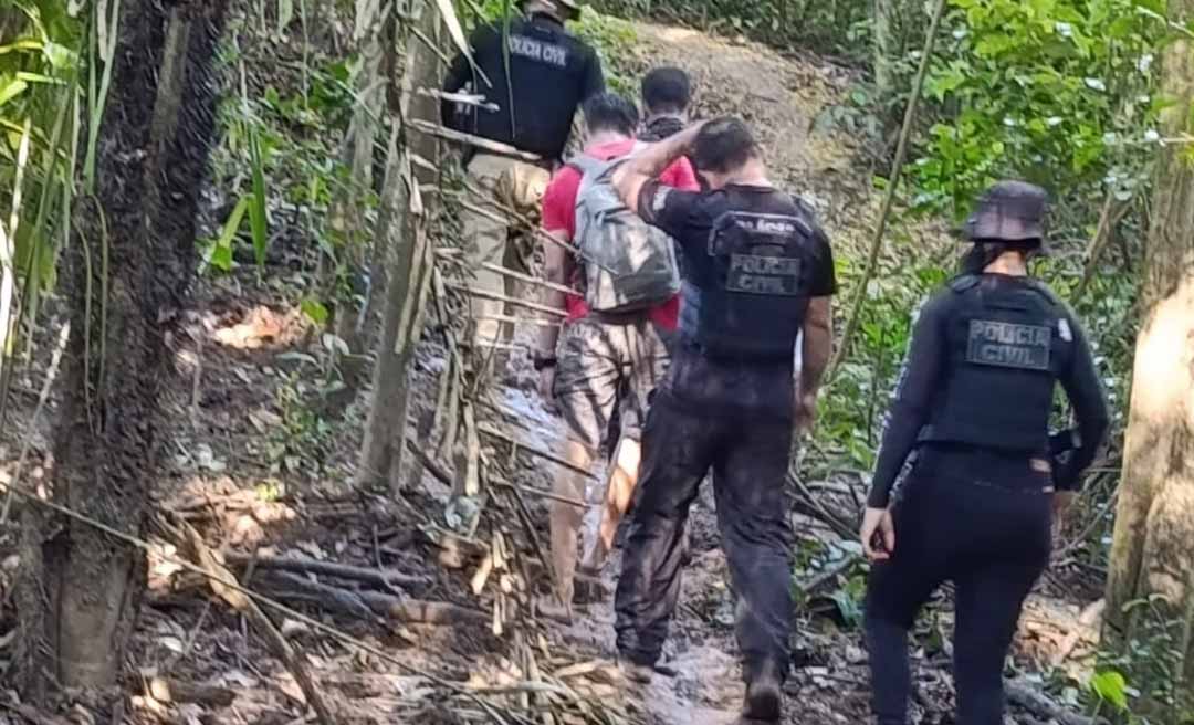 Operação conjunta das Polícias Civis do Acre e Amazonas prende homem por descumprimento de medida protetiva e porte ilegal de arma de fogo