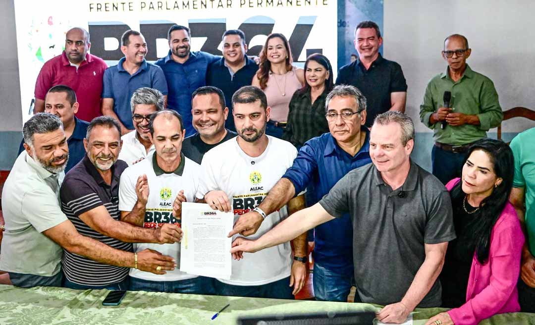 “Declaração do Acre sobre a Situação da BR-364”: Carta é assinada por políticos, lideranças sindicais e sociedade civil em audiência pública